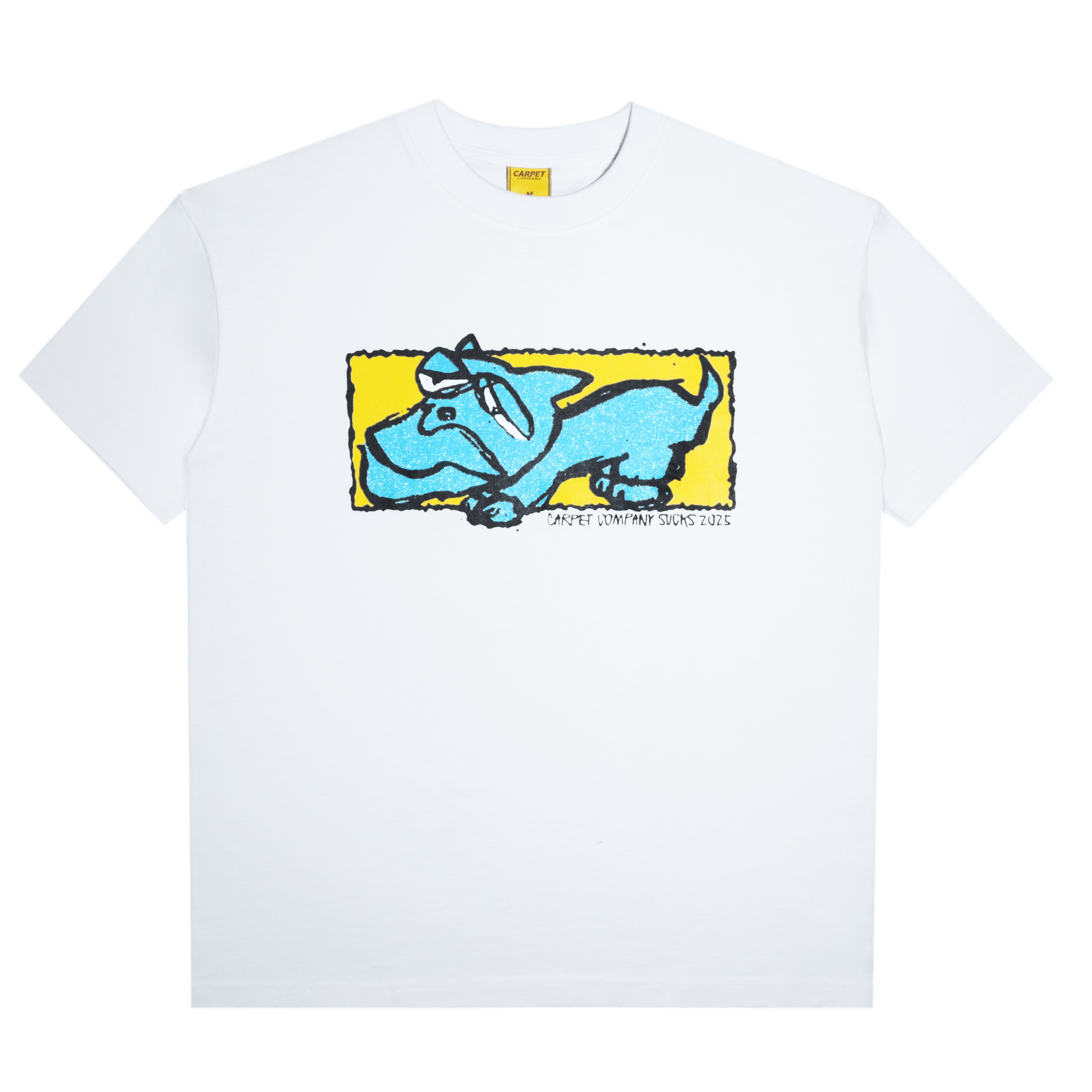 Dog Sketch Tee White